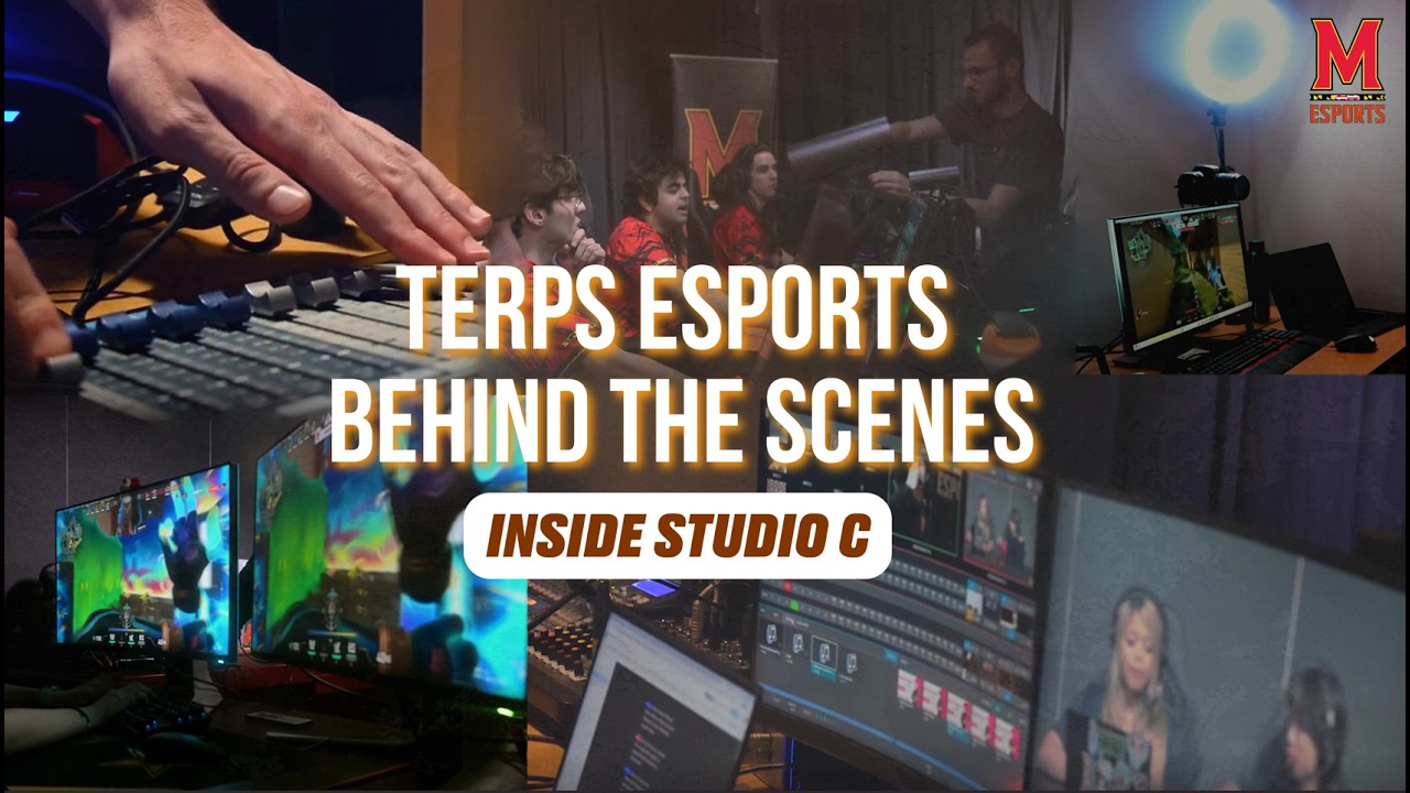 What REALLY Happens Behind an Esports Broadcast? | Terps Esports