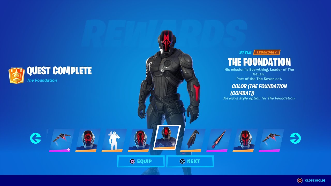 HOW TO UNLOCK THE FOUNDATION COMBAT STYLE IN FORTNITE!