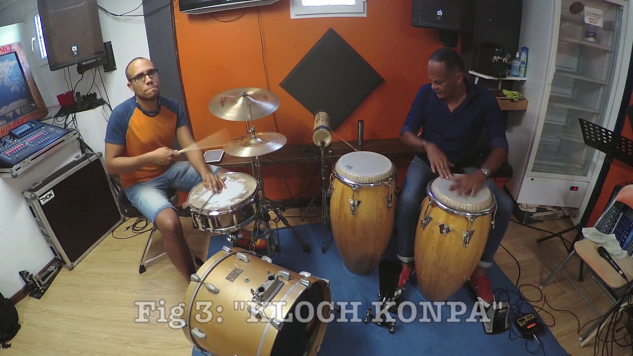 TutoZouk - Les percussions: Cloche - Tom basse ...aux pieds!!!