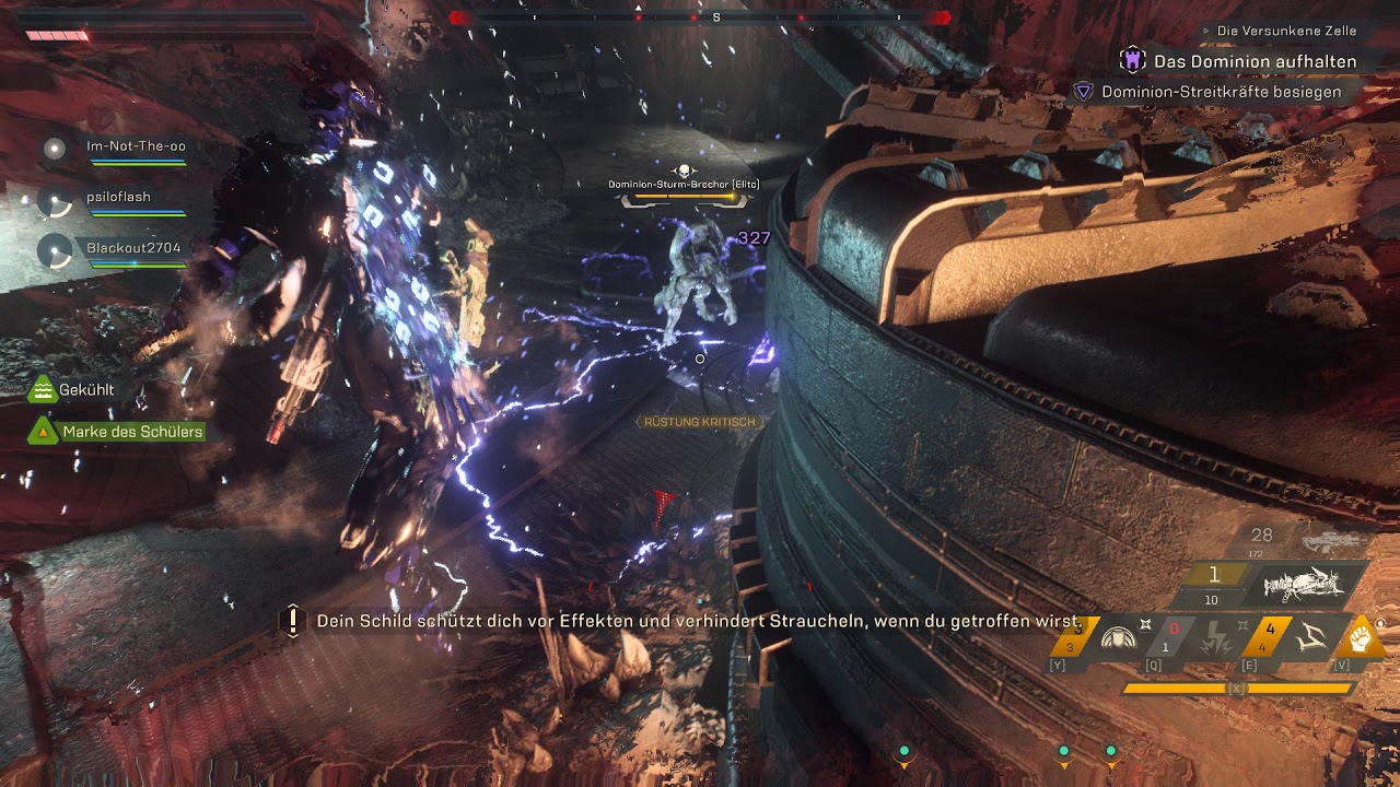 Anthem - Stronghold - The Sunken Cell (Grandmaster 3) (Playtrough Gameplay)