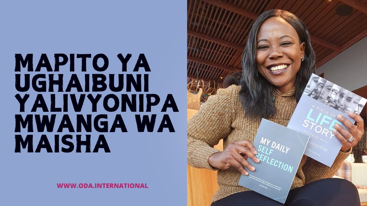 MTANZANIA ALIEPUBLISH KITABU CHA MAISHA SWEDEN 