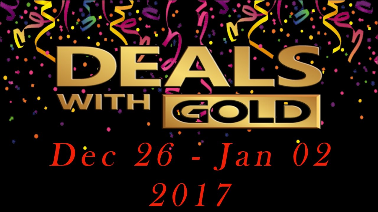 Xbox Live Deals With Gold December 26 to January 2 2017