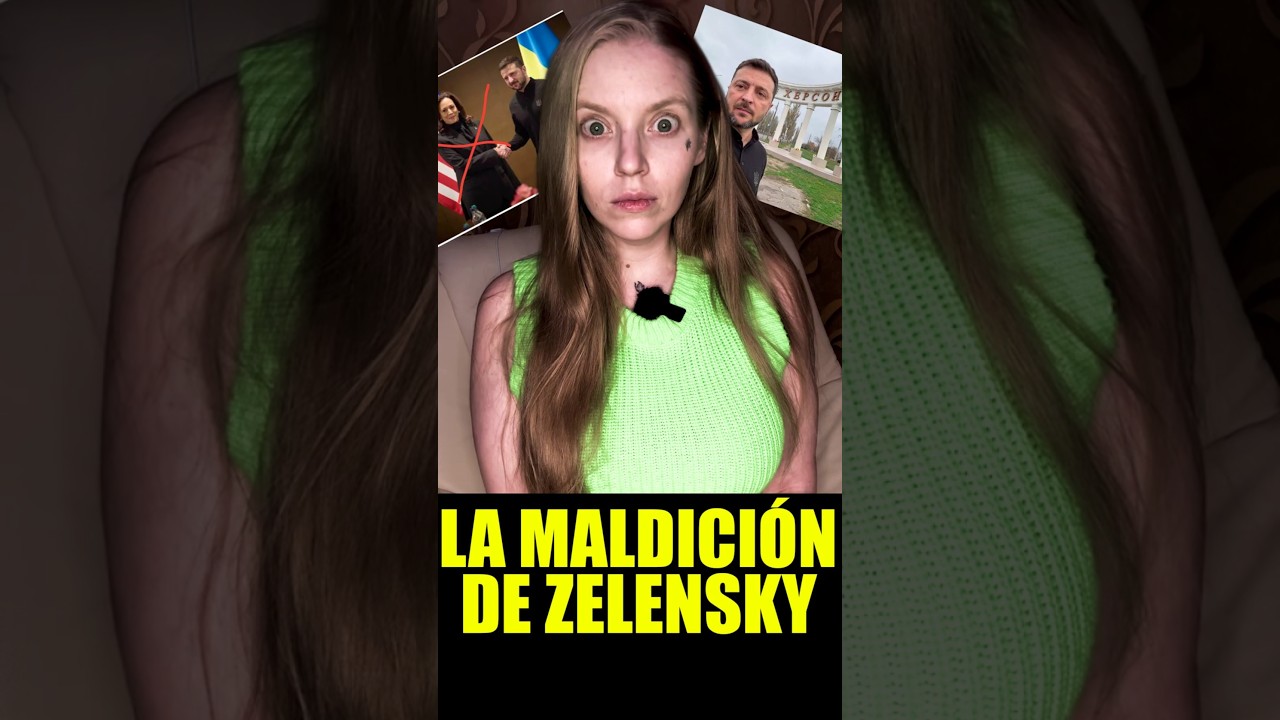 😱 La Maldici&oacute;n de Zelensky: Cada pueblo ucraniano que visita, cae ante Rusia 🔥 | Liu Sivaya