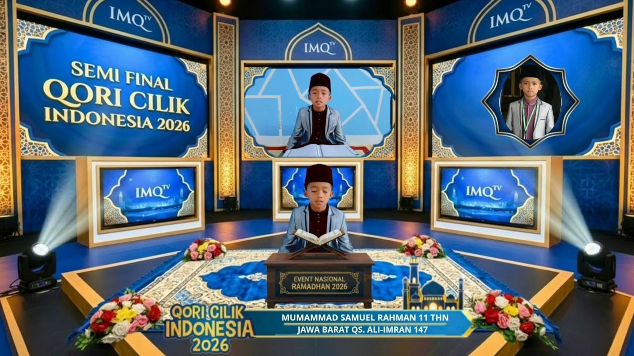 TOP 10||SEMI FINAL|MUHAMMAD SAMUEL RAHMAN 11 THN|JAWA BARAT|QORI CILIK INDONESIA 2026||