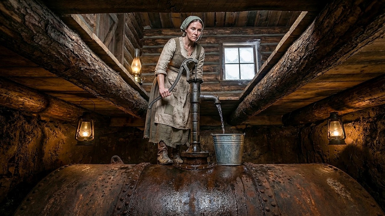 Она закопала 500-галлонный резервуар для воды под камином — четырехмесячные заморозки подтвердили...