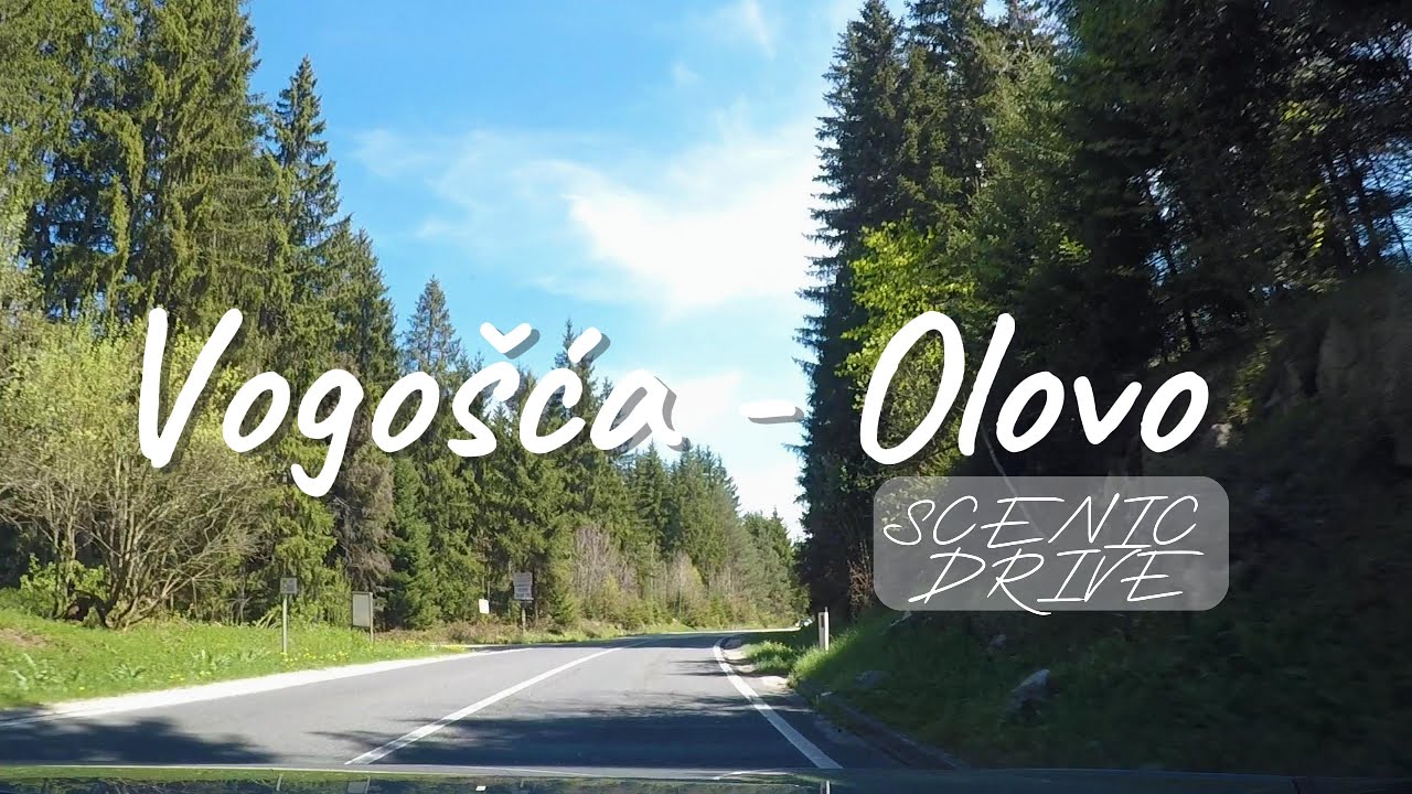 SCENIC DRIVE | Vogošća to Olovo | 4K HDR | #driving #travel #cardriving #dashcam #car