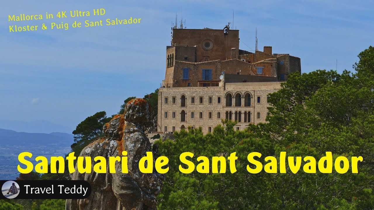 Santuari de Sant Salvador in 4K UHD | Mallorca, Balearen, Spanien | Aussichtspunkt, Felanitx, Jesus