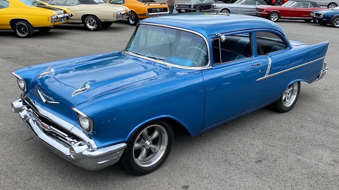 Test Drive 1957 Chevrolet 150 2-Door Post SOLD $34,900 Maple Motors #2134
