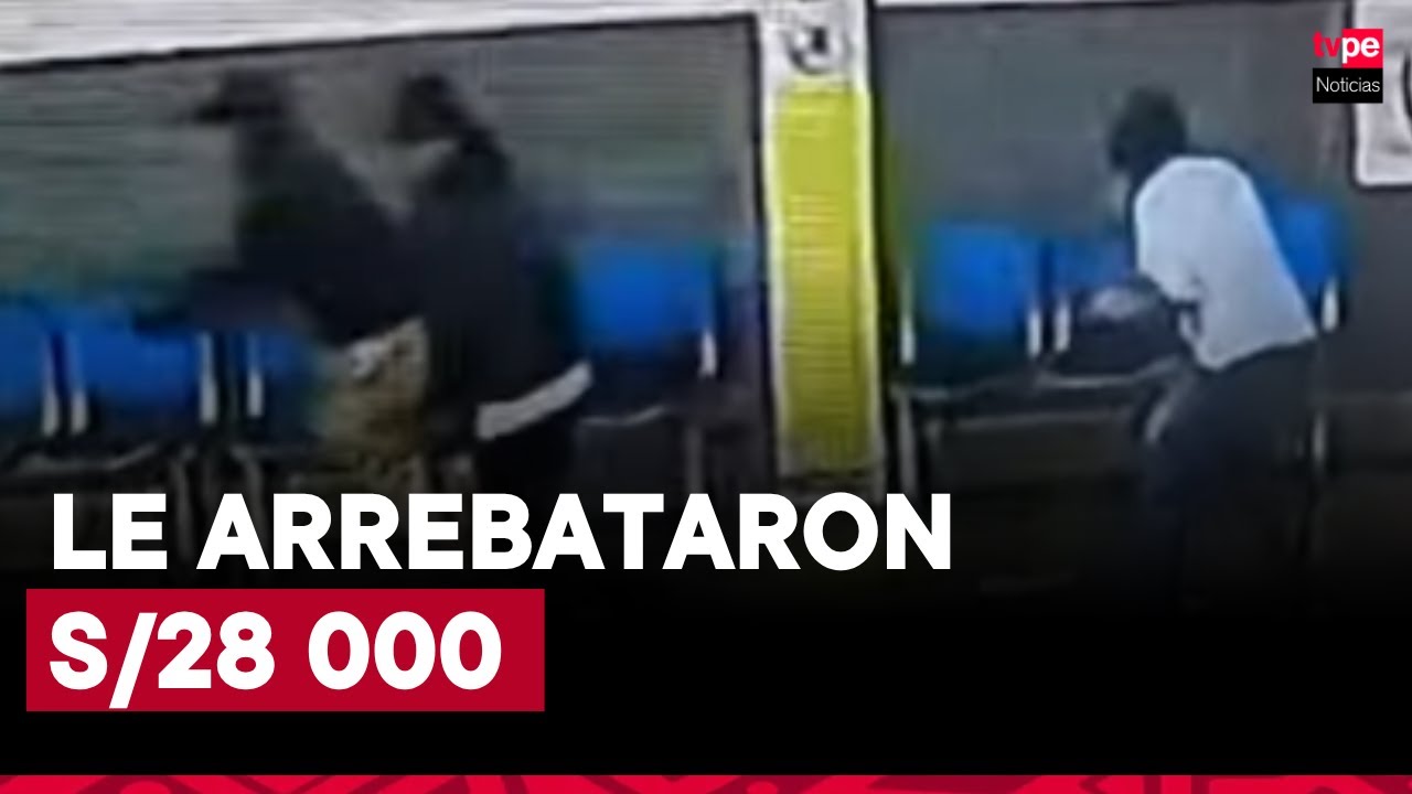 Chimbote: capturan a delincuentes que robaron 28 000 soles a empresaria