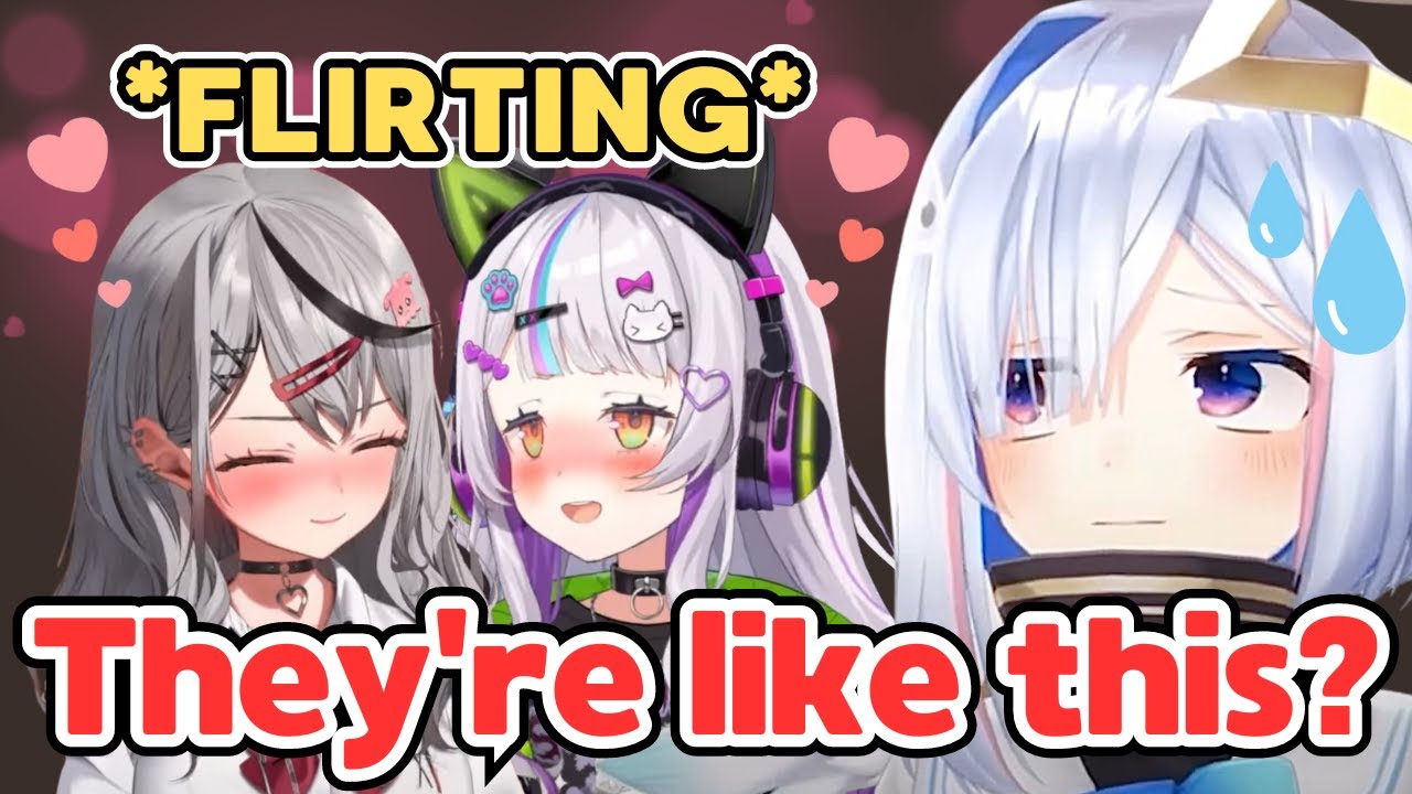 Kanata Witnesses Shion and Sakamata Flirting Forever in the Dressing Room[Hololive/EngSub/JpSub]