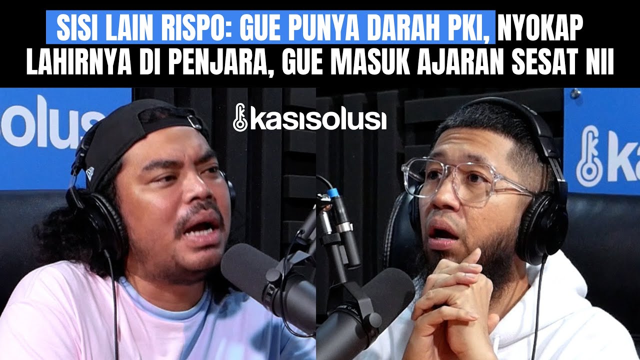 RISPO‼️ PUNYA DARAH PKI, SODARANYA SULIT TINGGAL DI INDONESIA, SEMPAT MASUK AJARAN SESAT NII
