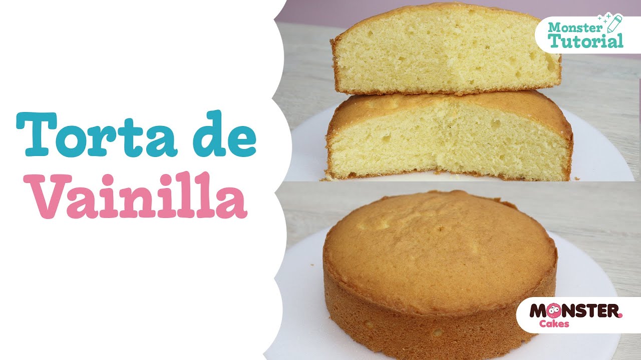 TORTA DE VAINILLA ESPONJOSA ESENCIAL