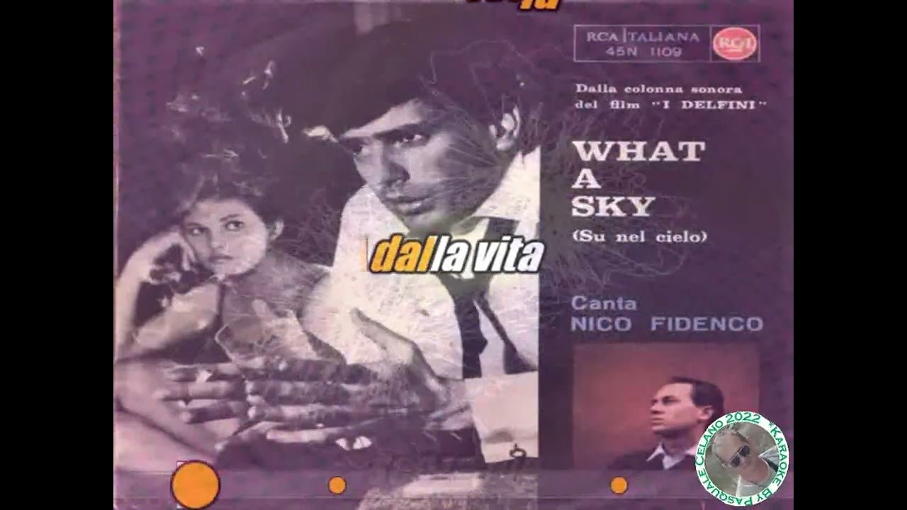 Nico Fidenco   Su nel cielo KARAOKE FAIR USE