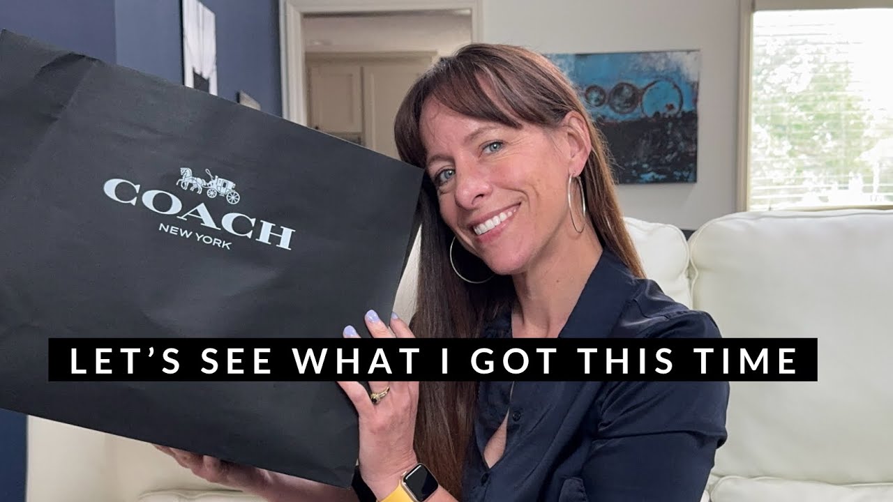 New Coach Bag Unboxing! It's An Even Exchange Situation