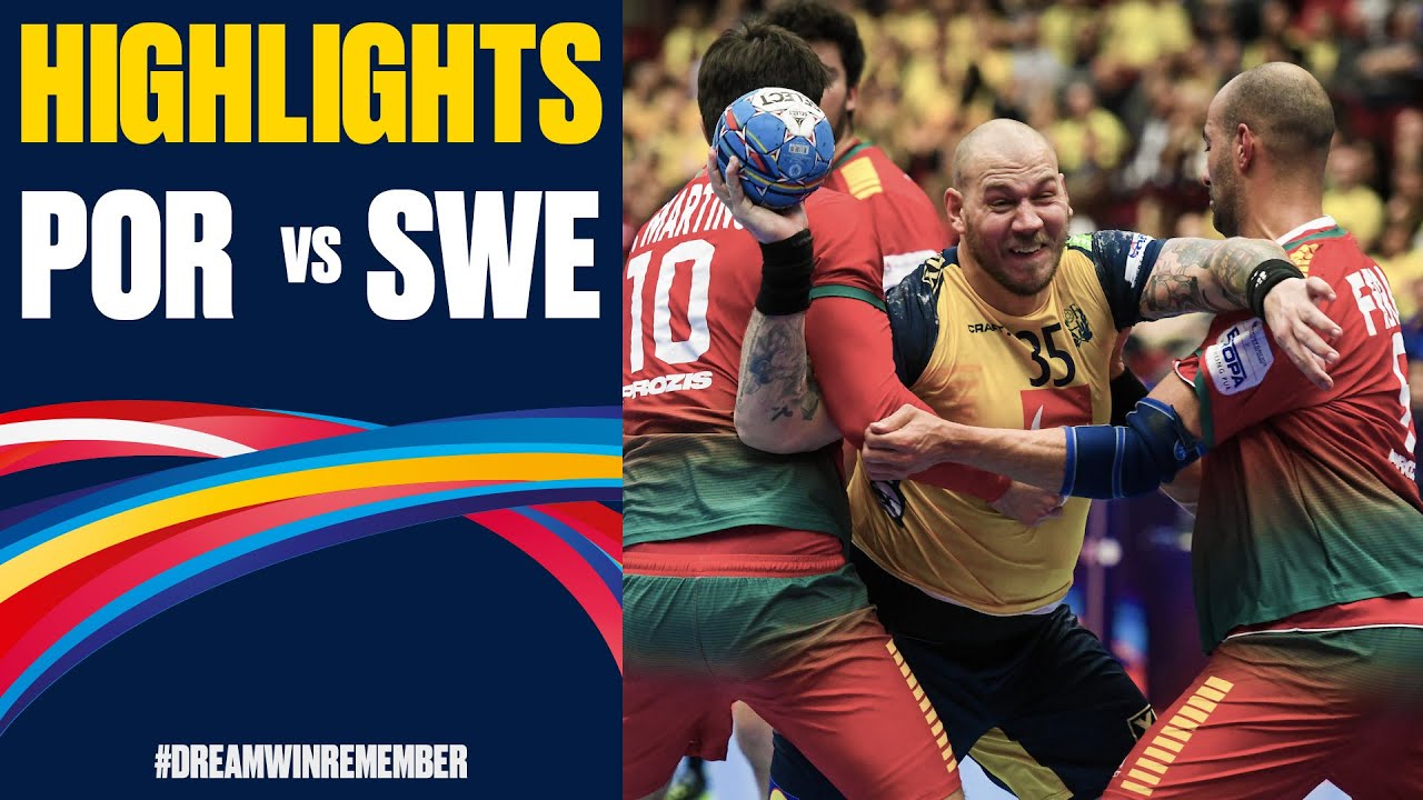 Portugal vs. Sweden Highlights | Day 9 | Men's EHF EURO 2020