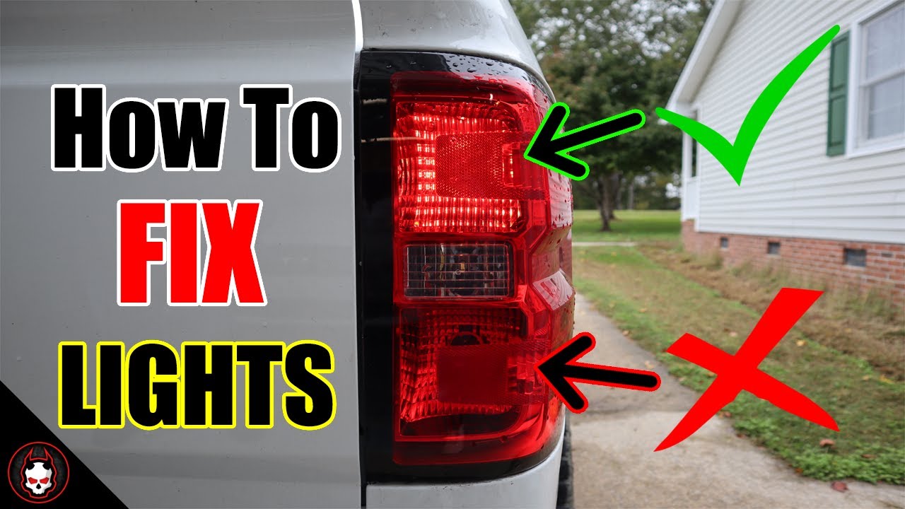 How To Replace Brake And Reverse Light Bulbs | 2015-2017 Chevy Silverado