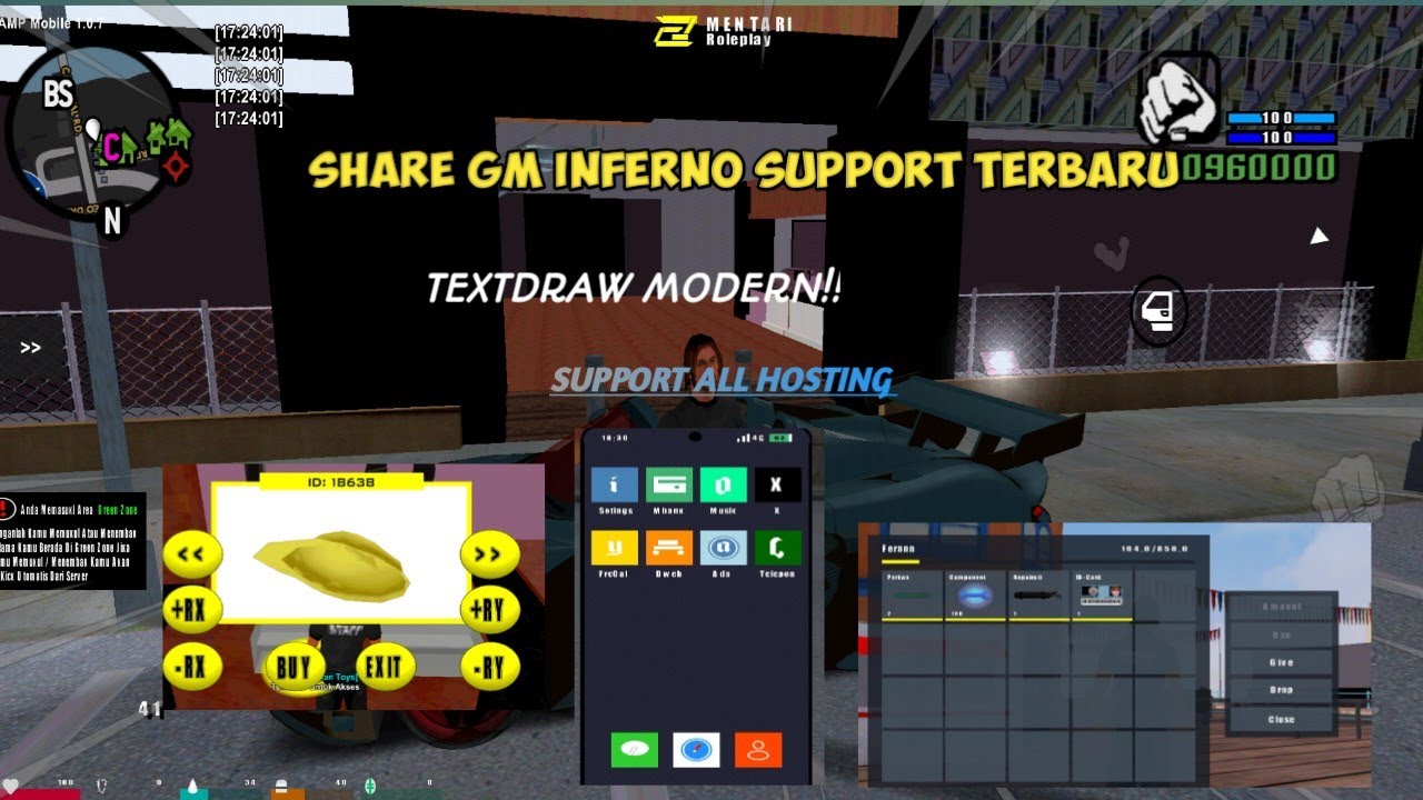 SHARE GM INFERNO SUPPORT ALL HOSTING || FITUR BEJIBUN DAN TEXTDRAW MODERN?!! TERBARU 2026