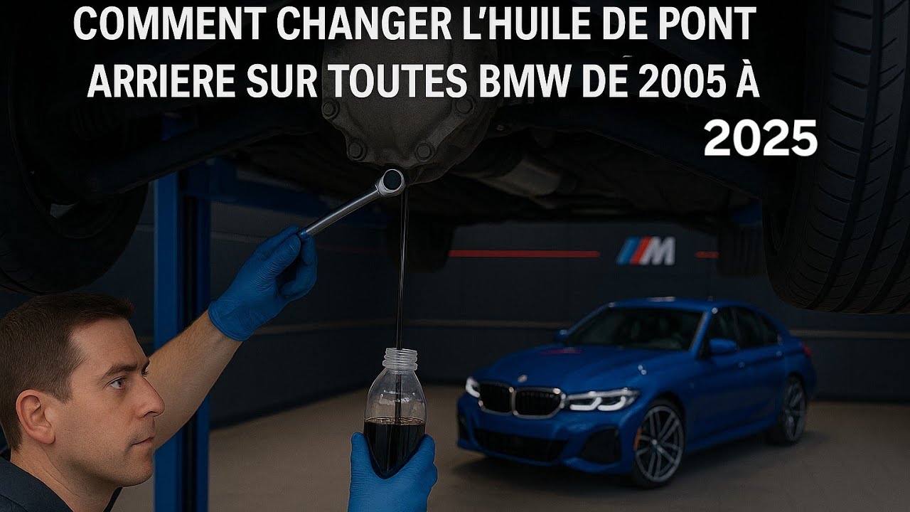 BMW G20 330d 265cv - Ep1 - Vidange Différentiel Arrière toutes BMW 2003-2023 - BMW veut pas, moi si!