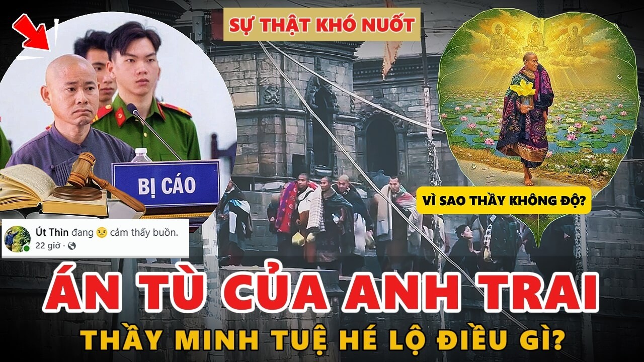 Bất Ngờ! Án Tù Của Anh Trai Thầy Minh Tuệ Hé Lộ Điều Gì? Vì Sao Thầy Không Độ Anh Tuấn Sư Bá?