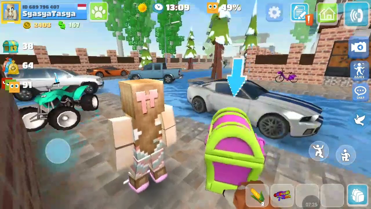 Banjir di scholl party craft