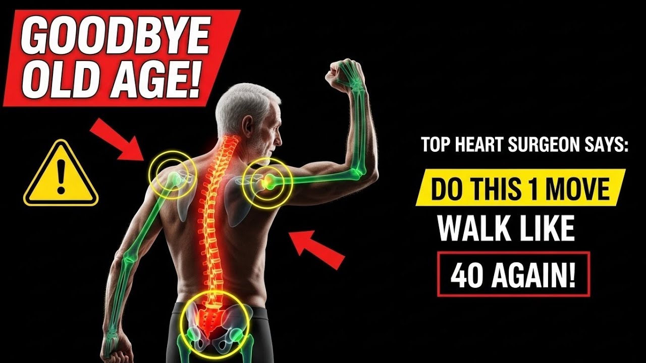 Over 60?Top Heart Surgeon Says Do THIS 1 Move to Walk Like 40 Again!