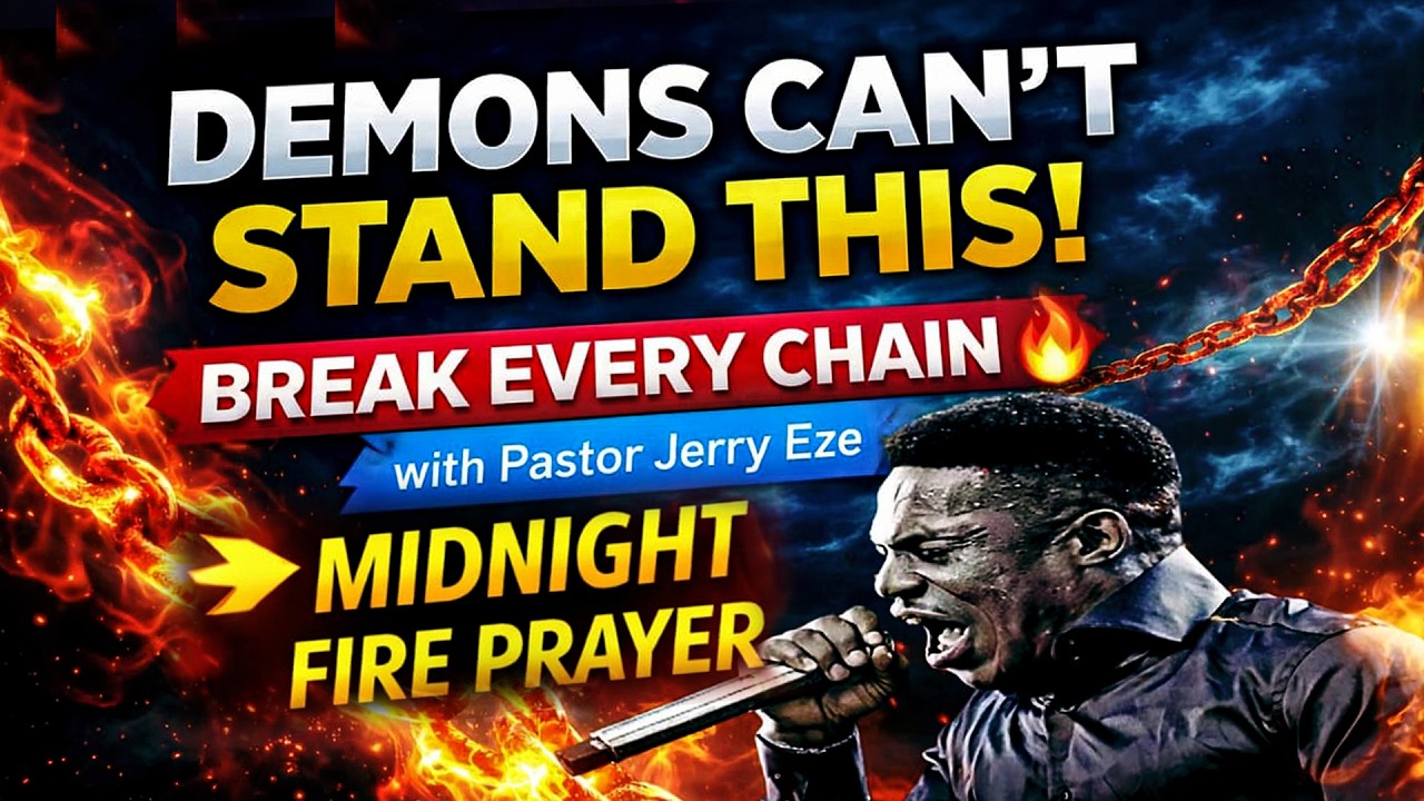 PRAY THIS AT MIDNIGHT 🔥 DEMONS CANNOT STAND THIS FIRE PRAYER | Pastor Jerry Eze NSPPD