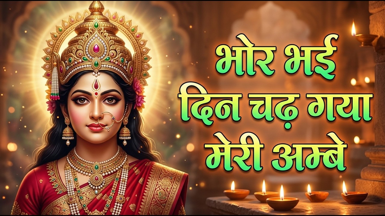 Bhor Bhai Din Chad Gaya Meri Ambe | Ambe Maa Aarti | Mata Ke Bhajan 2026 | Navratri Bhajan 2026