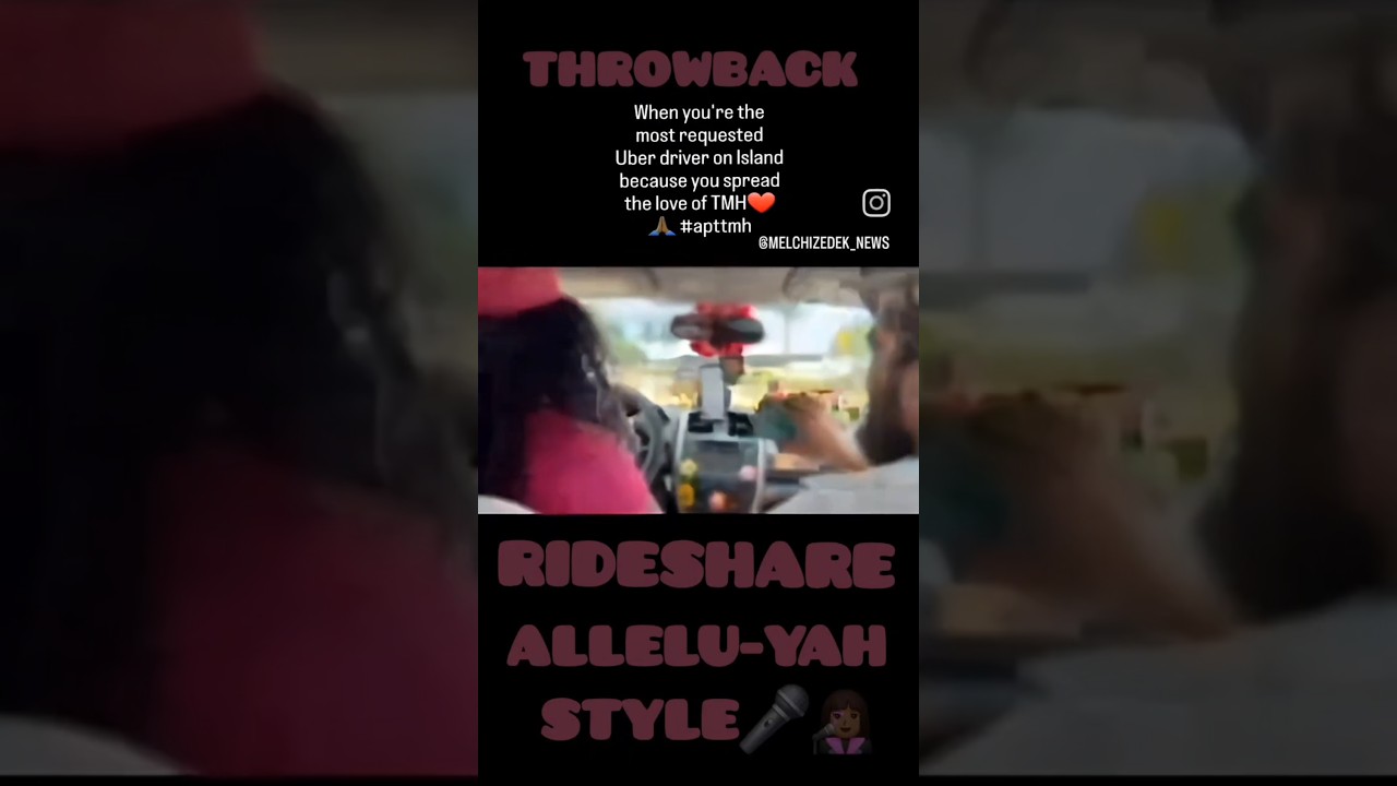 #rideshare #uber #lyft #aloha #hawaii #apttmh #unity #pray4all #lovethyneighbor #melchizedeknetwork