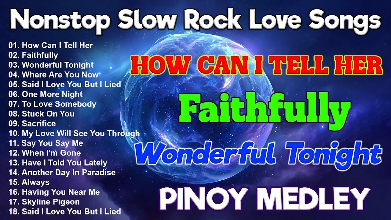 Slow Rock Love Songs Collection 70s 80s 90s | Nonstop Slow Rock Pinoy Medley 🎸 Best Luamang Tugtugin