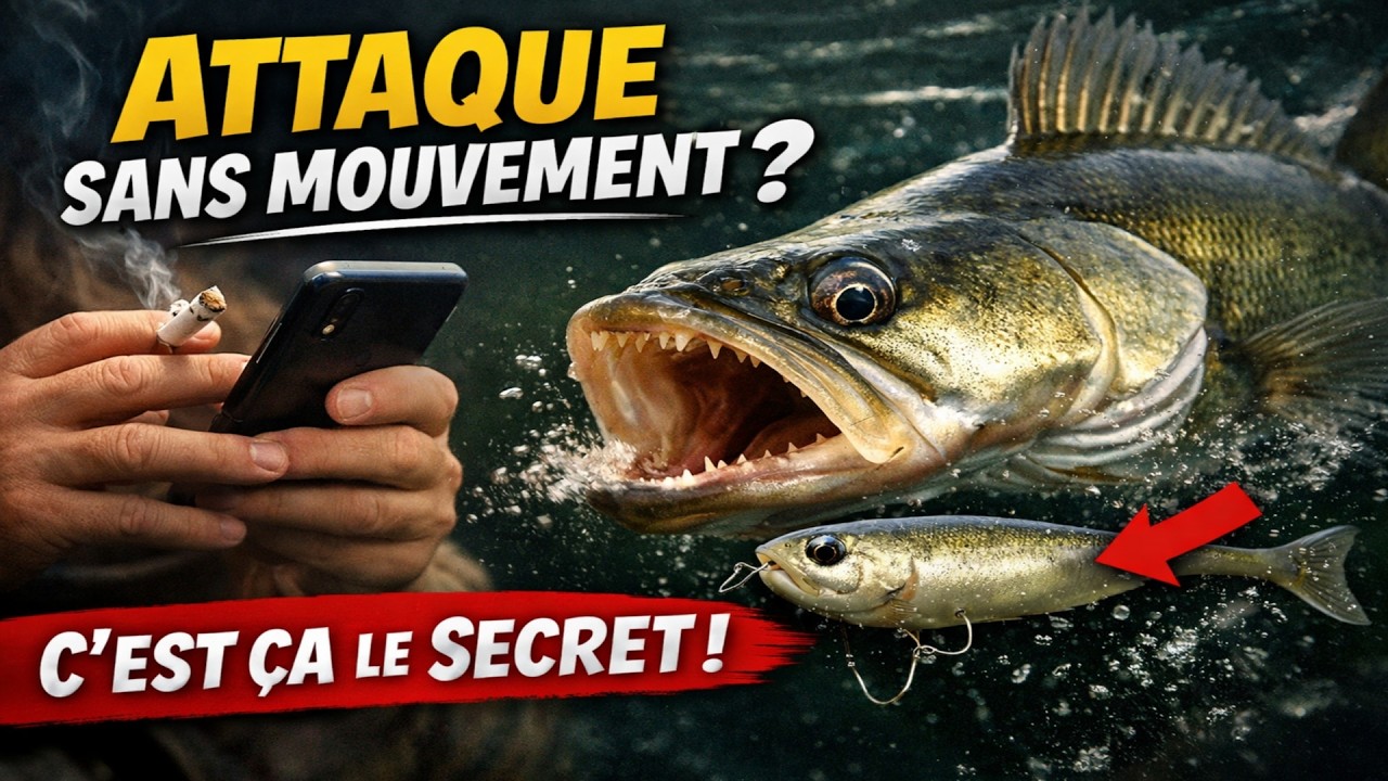Arrêtez d'animer vos leurres ! La VÉRITÉ sur l'attaque du sandre.