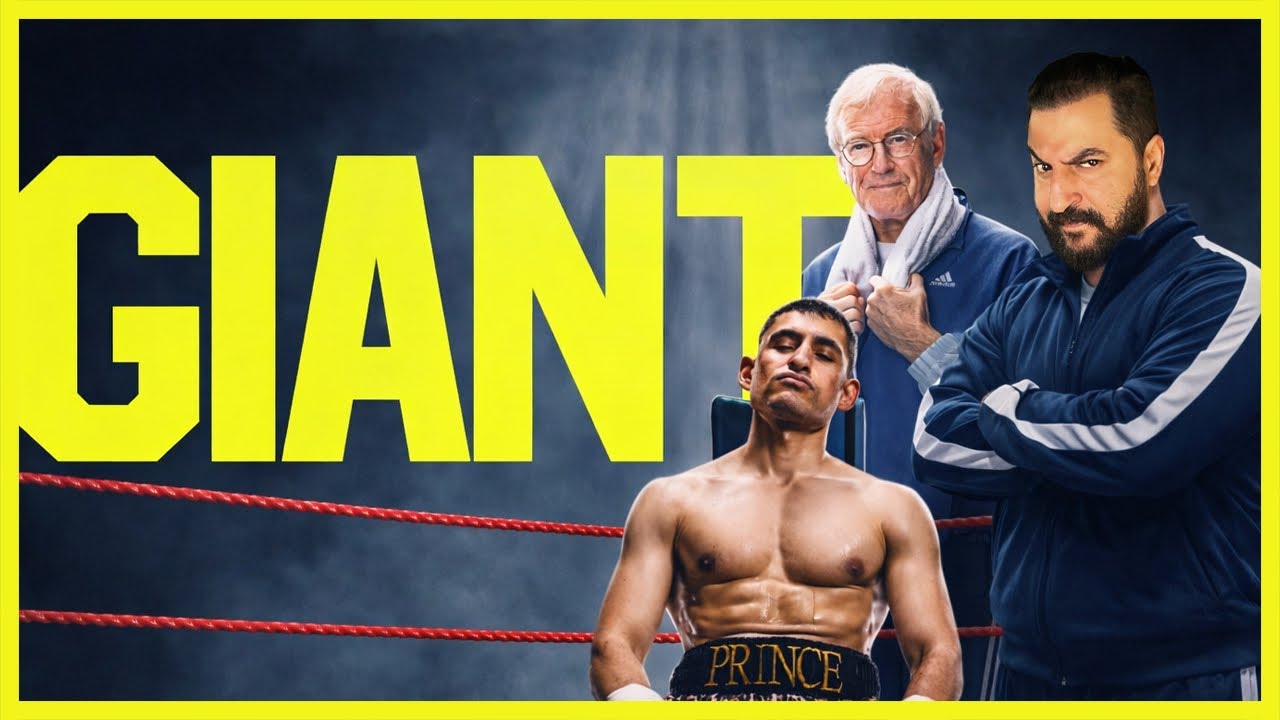 قصة بطل العالم نسيم حميد 💪🏽🏆 | فيلم Giant ل امير المصرى و بيرس بروسنان 🥊