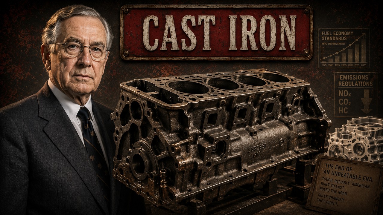 The Rise and Fall of the Cast Iron Block, How Fuel Rules Ended a Century of Unbreakable Engines