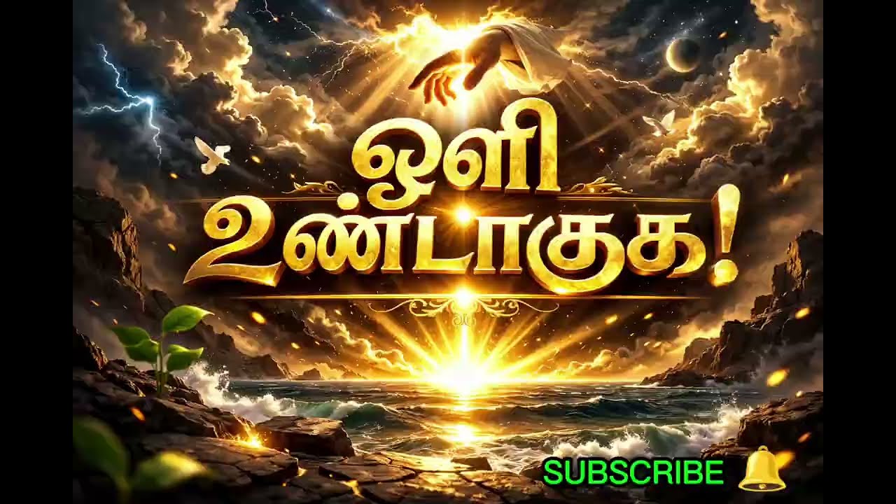 ஒளி உண்டாகுக | படைப்பின் ஆரம்பம் #cartoon#tamil #christian #god #godsplan #animation #moralstory 