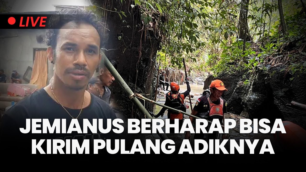🔴Kakak Kandung Korban Berharap Segera Ditemukan, Rumah Roboh dan hanyut di Desa Kuwum Tabanan Bali