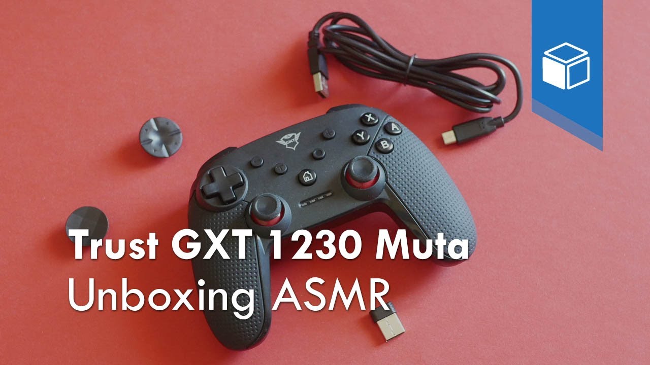 Comando sem fios Trust GXT 1230 Muta [Unboxing ASMR]
