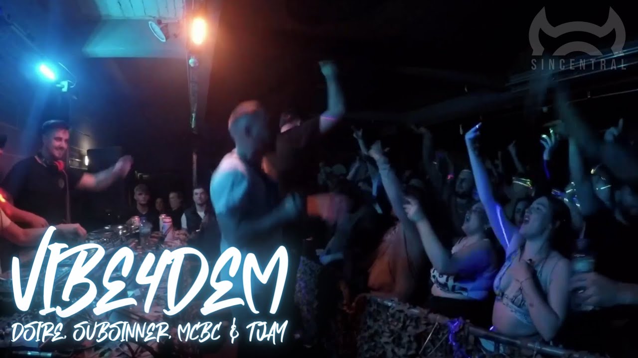 VIBE4DEM - LIVE @ SIN CENTRAL X SUBMERGED - HIDDEN WAREHOUSE - (DJ SET)