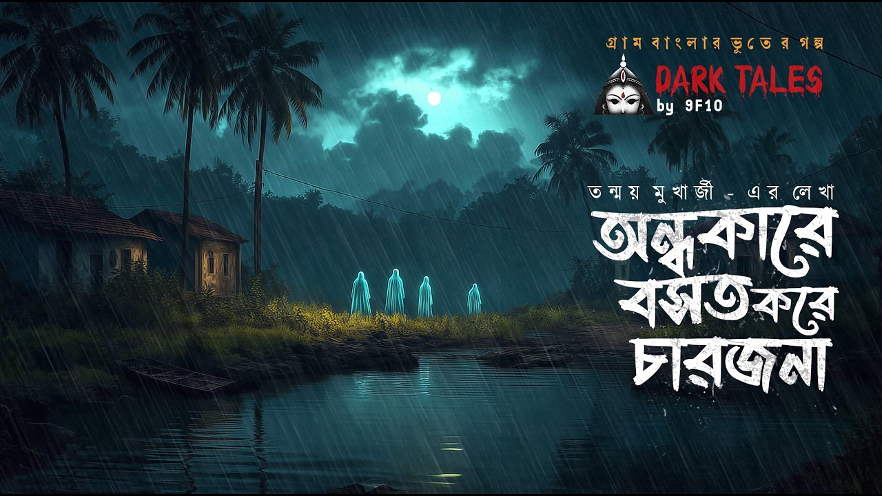 অন্ধকারে বসত করে চারজনা | Gram Banglar Vuter Golpo | Sunday Suspense | Bengali Audio Story