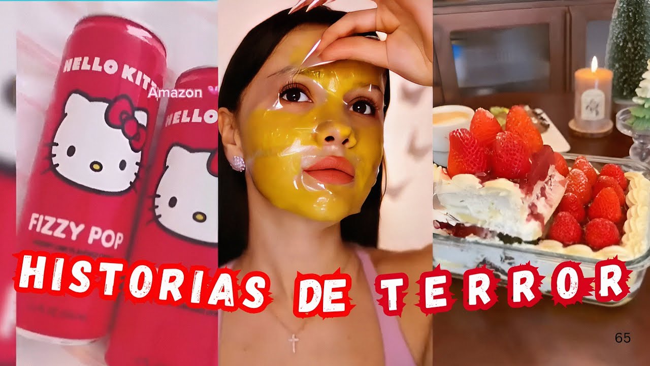 😵👻 muchas más  Nuevas Historias de TERROR OCTUBRE 🎒 🍓💀 #storytime  #horror 