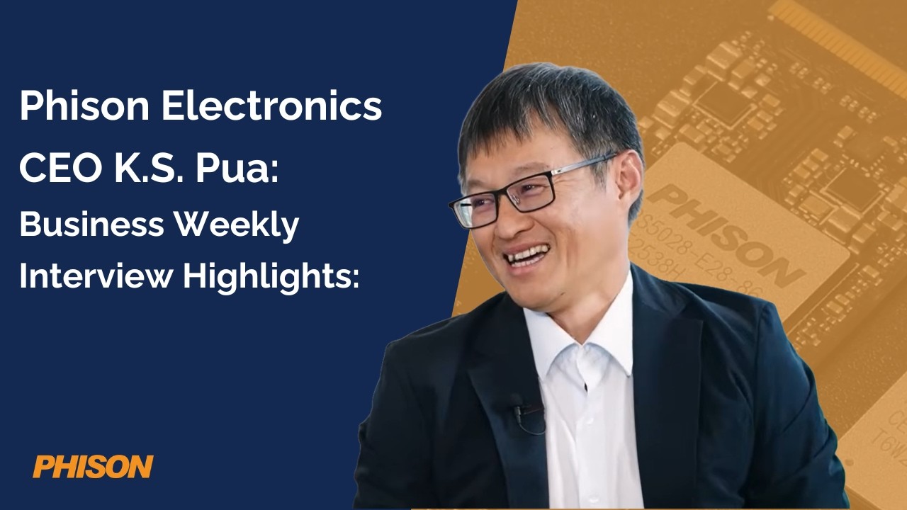 群聯電子 潘健成執行長 商周【Mega Talk】訪談精華 - aiDAPTIV+ 技術起源及價值陳述