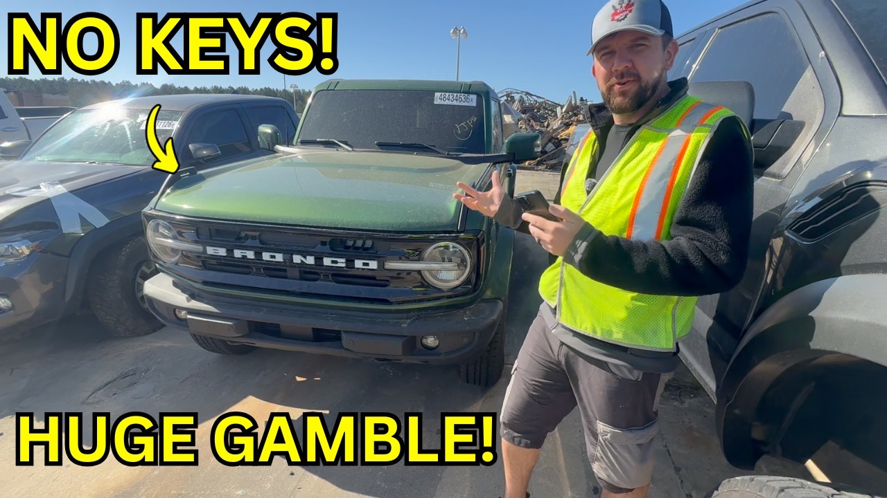 Ford Bronco 2024 года без ключей может быть в идеальном состоянии, а может оказаться катастрофой.