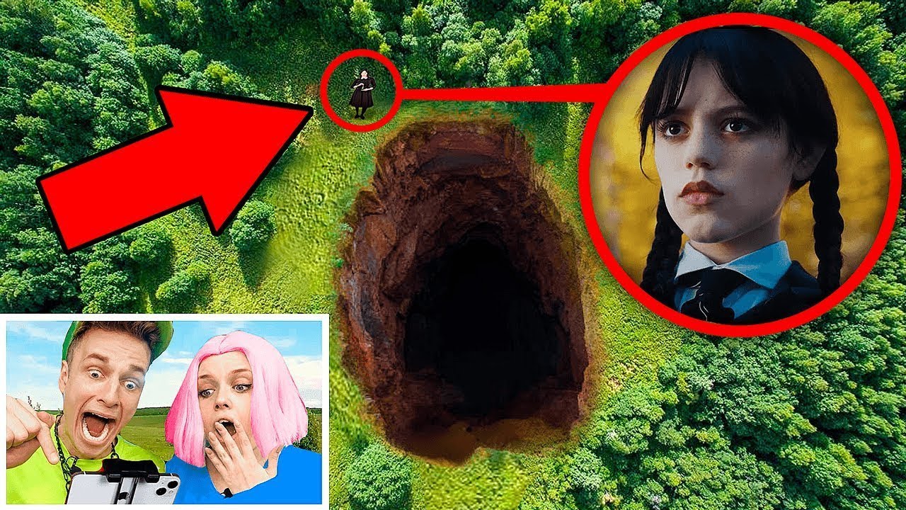 LA ENCONTRAMOS ! Wednesday Addams fue atrapado en la VIDA REAL !