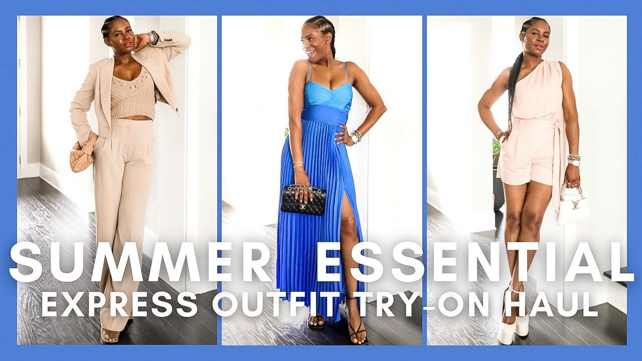 SUMMER ESSENTIALS - EXPRESS OUTFIT HAUL