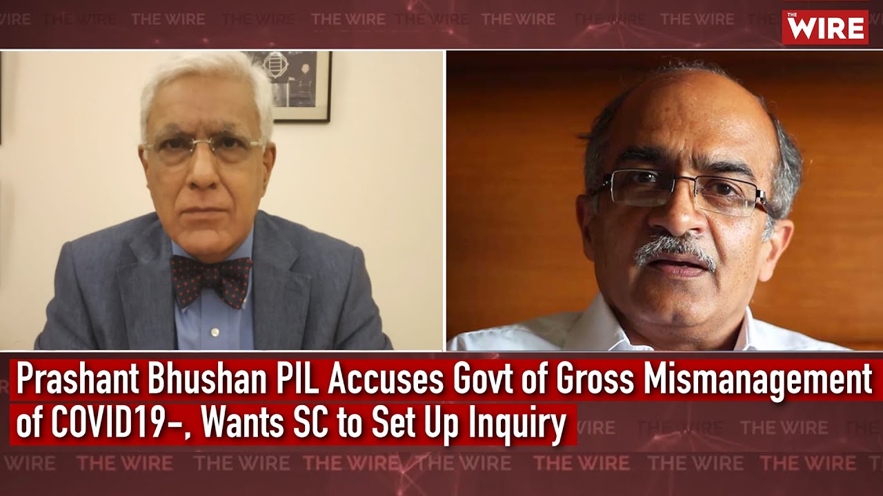Prashant Bhushan PIL Accuses Govt of Gross Mismanagement of COVID-19, Wants SC to Set Up Inquiry