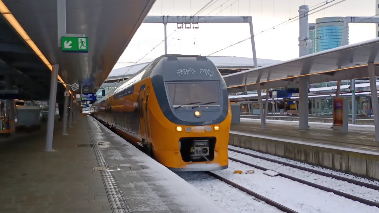 Treinen op station Utrecht Centraal | 3 januari 2026