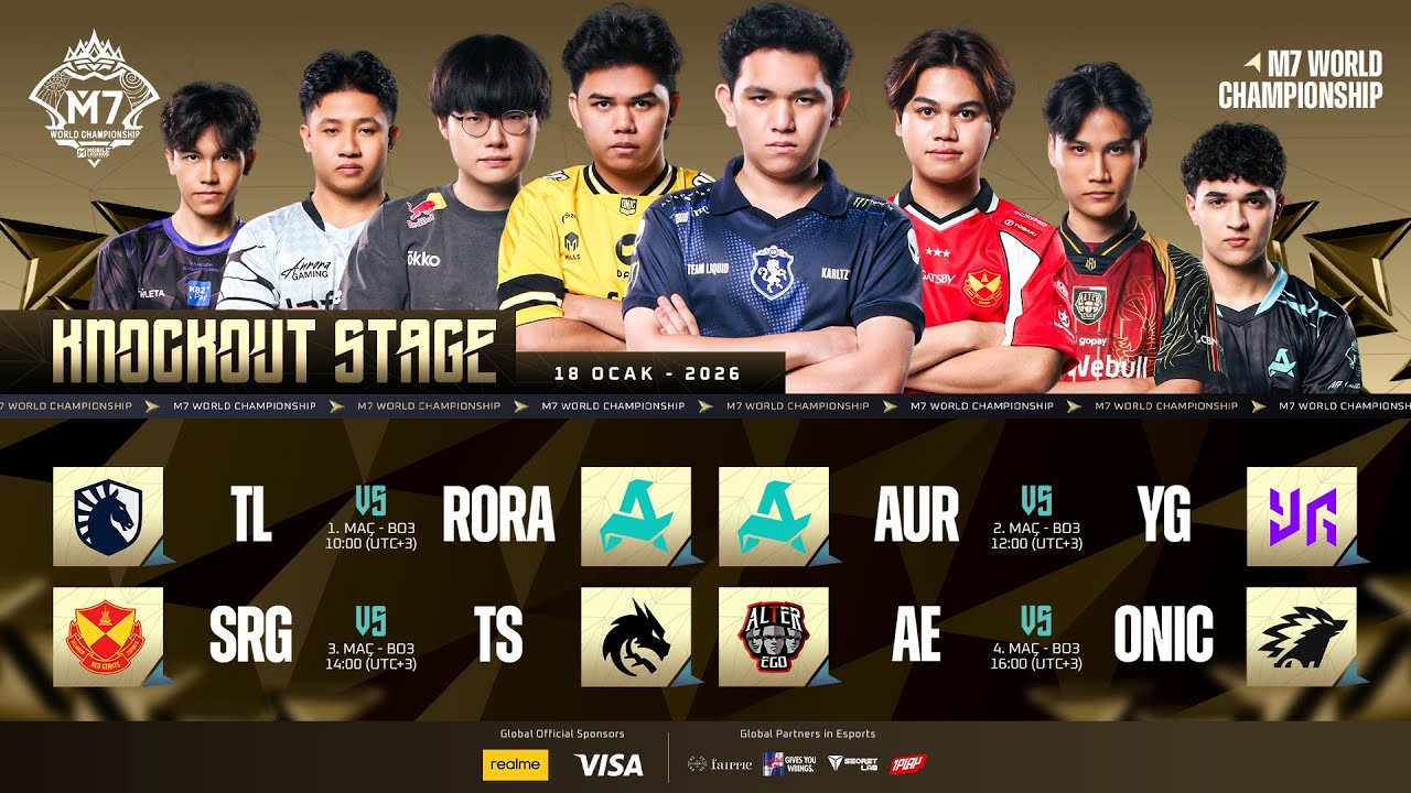 🔴 CANLI | KNOCKOUT STAGE 1. GÜN | M7 Dünya Şampiyonası | (TR)