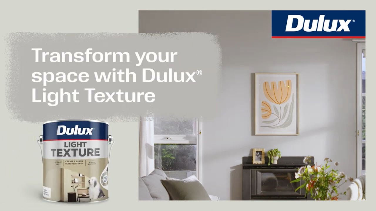 How to Paint Texture on Walls | Dulux Light Texture