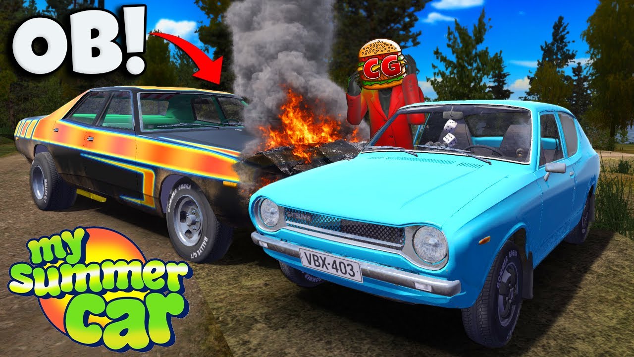 We Caused a MASSIVE Crash Street Racing in My Summer Car Multiplayer!