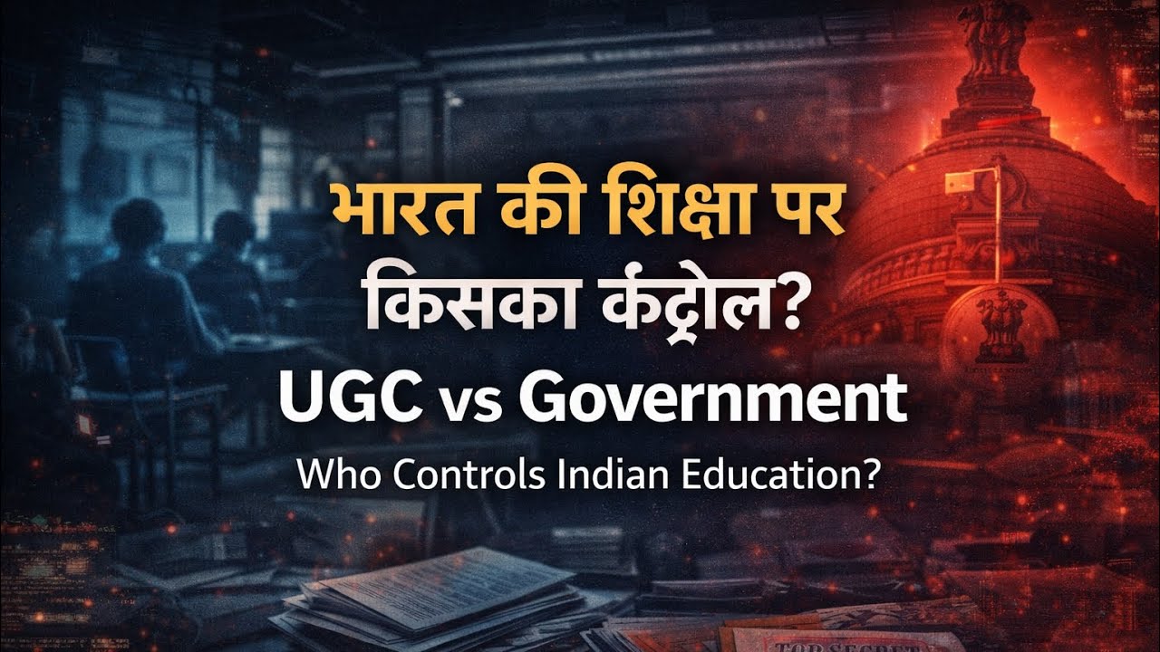 भारत की शिक्षा पर किसका कंट्रोल? | UGC vs Government.Who  Controls What Students Learn in India?