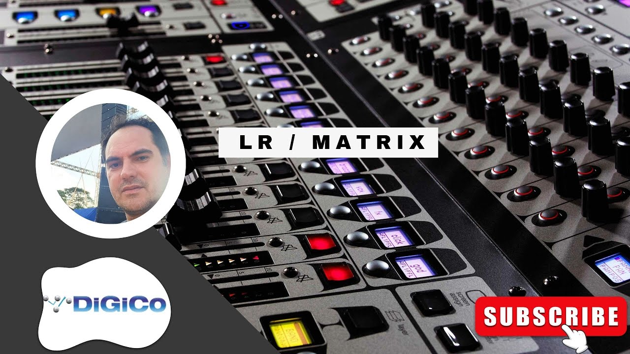 Enviando Master/LR para Matrix Digico!