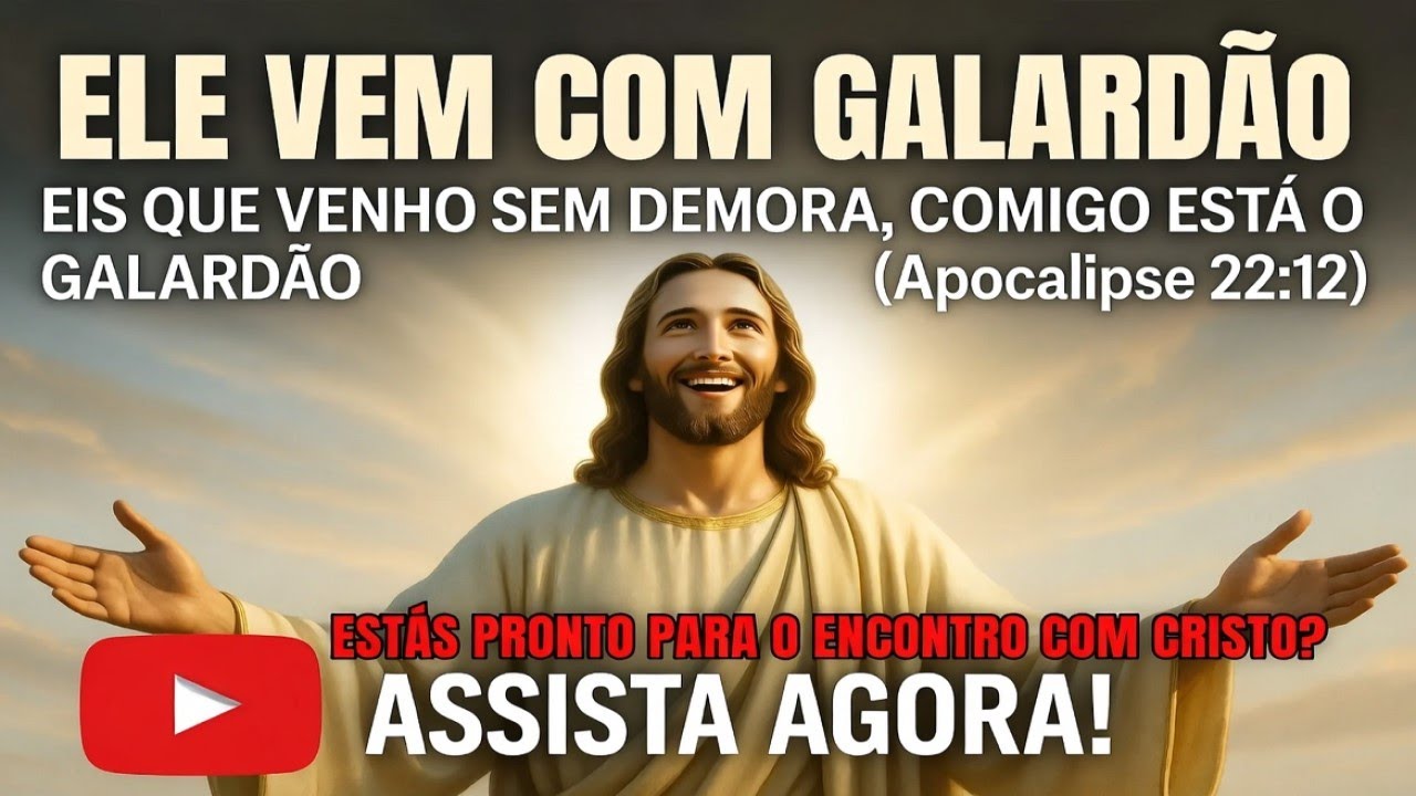 Ele Vem com Galardão – Hino Inspirado em Apocalipse 22:12 (Maranata, Ora Vem Senhor Jesus)